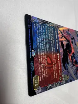 Magic MTG - Spider-Man 2099 (0216) (Borderless) Foil - Marvel's Spider-Man - Image 3