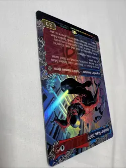 Magic MTG - Spider-Man 2099 (0216) (Borderless) Foil - Marvel's Spider-Man - Image 4