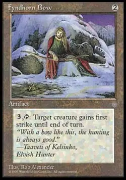 Fyndhorn Bow - Light Play MTG Ice Age - Image 1