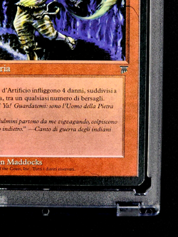 1995 MTG Magic The Gathering Italian Legends Fuochi d'Artificio Pyrotechnics NM - Image 5