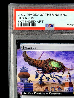 2022 MtG Magic the Gathering BRC 61 Hexavus Ext Art PSA 9 POP 1 *Highest Graded* - Image 5