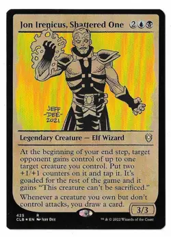 MTG Jon Irenicus, Shattered One Showcase FOIL Battle for Baldur's Gate (CLB) 425 - Image 1
