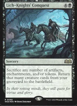 Lich-Knights' Conquest 2023 MTG #96 Promo/Rare Wilds of Eldraine - Image 1