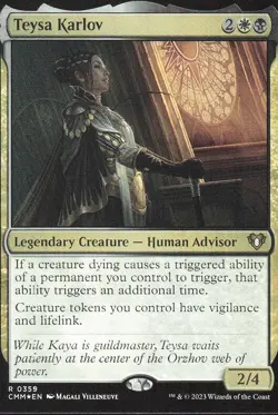 Teysa Karlov 2023 MTG LC #359 Masters/Rare Commander Masters - Image 1