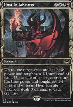 Hostile Takeover 2022 MTG #310 Expansion/Rare Streets of New Capenna - Image 1