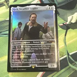 MTG English Rick Steadfast Leader NM Foil Secret Lair - Image 1
