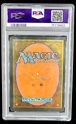 1994 MtG Magic The Gathering Revised Weakness Vintage PSA 10 Gem Mint POP 19 - Image 2