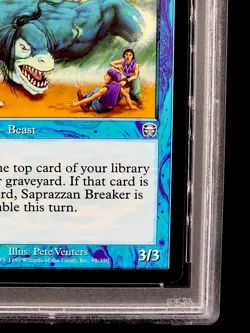 1999 MTG Magic The Gathering Mercadian Masques 98 Saprazzan Breaker PSA 10 POP 1 - Image 7