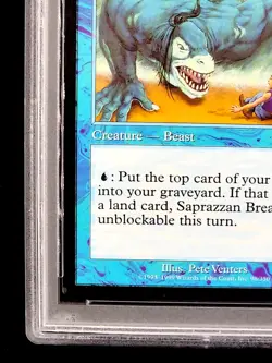 1999 MTG Magic The Gathering Mercadian Masques 98 Saprazzan Breaker PSA 10 POP 1 - Image 8