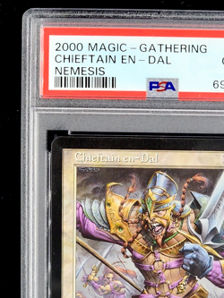 2000 MtG Magic the Gathering Nemesis #4 Chieftain En-Dal Uncommon PSA 10 POP 2 - Image 5