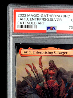 2022 MtG Magic the Gathering BRC #60 Farid Enterpising Salvager PSA 10 POP 1 - Image 5