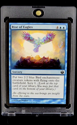 2014 MtG Magic the Gathering Journey Into Nyx #49 Rise of Eagles Blue *Unplayed* - Image 1