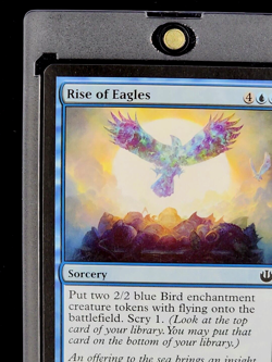 2014 MtG Magic the Gathering Journey Into Nyx #49 Rise of Eagles Blue *Unplayed* - Image 4