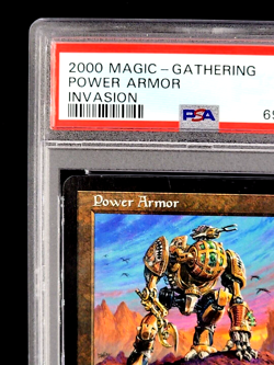 2000 MTG Magic The Gathering Invasion #309 Power Armor Uncommon PSA 10 POP 1 - Image 5