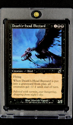 2003 MTG Magic The Gathering Scourge #63 Death's Head Buzzard *1st Printing* NM - Image 1