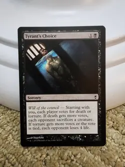 Tyrant's Choice x1 Conspiracy 2014 NM #30/210 MTG - Image 1