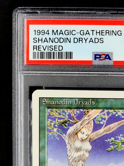 1994 MtG Magic The Gathering Revised Shanodin Dryads Vintage PSA 9 Mint POP 9 - Image 5