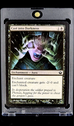 2014 MtG Magic the Gathering Journey Into Nyx #63 Cast into Darkness Black WOTC - Image 1