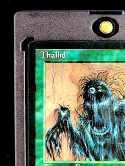 1994 MTG Magic The Gathering Fallen Empires Thallid Art Variant 3 Green Vintage - Image 4