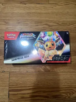 Pokemon Cards (2) Tins (2) Destined Rivals Packs (1) Prismatic Suprise Box - Image 2
