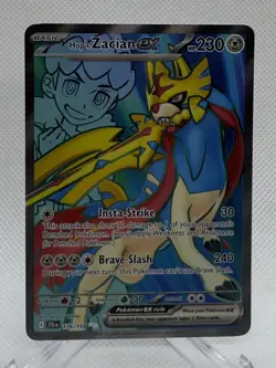 Pokemon Pokemon Hop's Zacian ex 176/159 Sv09: Journey Together Ultra Rare Holo - Image 1