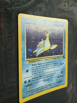 Pokemon TCG - Lapras 10/62 Holo Rare - WOTC Fossil Unlimited - Image 4