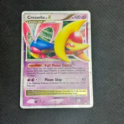 Cresselia LV. X 103/106 Great Encounters Holo Rare Pokemon 2008 - HP / DMG - Image 1