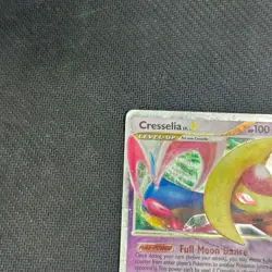 Cresselia LV. X 103/106 Great Encounters Holo Rare Pokemon 2008 - HP / DMG - Image 3