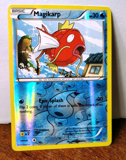 POKEMON MAGIKARP 19/98 REVERSE HOLO ANCIENT ORIGINS LP - Image 1