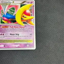 Cresselia LV. X 103/106 Great Encounters Holo Rare Pokemon 2008 - MP - Image 5