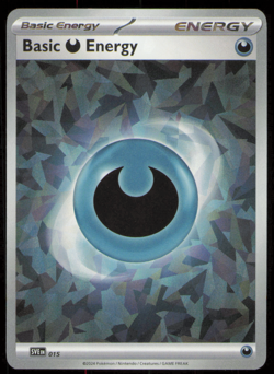 Pokemon Darkness Energy SVE 015 Stellar Crown Cracked Ice Holo NM - Image 1