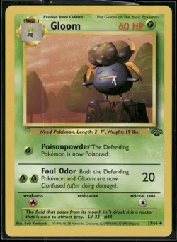 Pokemon Jungle #37/64 Gloom Uncommon - Image 1