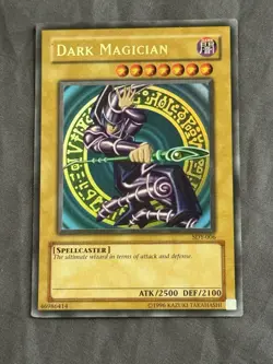MP - Dark Magician SDY-006 Yugioh Yu Gi Oh! Holo Foil Ultra Rare - Image 1