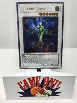 YuGiOh Splendid Rose TSHD-EN043 1st Edition Ultimate Rare NM - Image 1