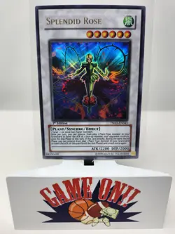 YuGiOh Splendid Rose TSHD-EN043 1st Edition Ultra Rare NM - Image 1
