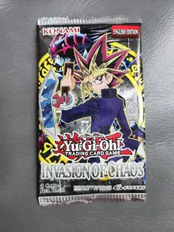 YuGiOh INVASION OF CHAOS 2017 Booster Pack SEALED New - Image 1