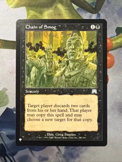 1x Chain of Smog- The List Reprints- NM- Mtg Magic The Gathering Card - Image 1