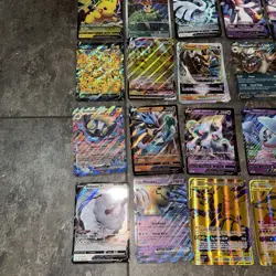 Pokemon TCG Jumbo Oversized Card Lot Of 49 Rayquaza, Pikachu, Lugia, Sylveon - Image 2