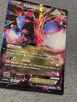 Hydreigon EX 62/108 Ultra Rare Pokemon Card XY Roaring Skies 2015 NM - Image 3