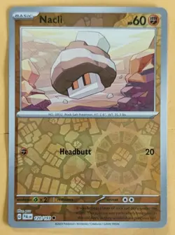 Scarlet & Violet TCG Pokemon Card Paldea Evolved 2023. Nacli 120/193 - Image 1