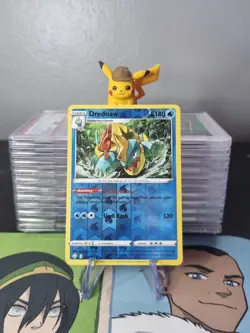 027/072 DREDNAW REVERSE HOLO SHINING FATES POKEMON CARD - Image 1