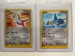 Pokemon Card Nintendo Promos Lot (2): Latias 014 and Latios 015 - Image 1