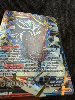 Ultra Instinct Son Goku Energy Explosion BT9 SR Foil Dragon Ball Super Card Game - Image 2