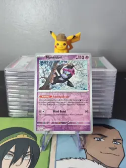 Pokemon Munkidori TCG Twilight Masquerade Reverse Holo Card Set 095/167 - Image 1