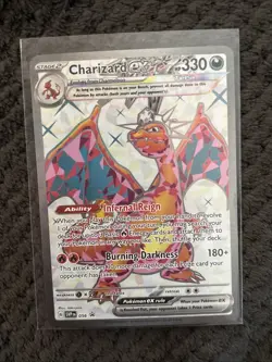 Pokemon TCG Charizard EX Black Star SVP056 Obsidian Flames Holo Promo Card - Image 1