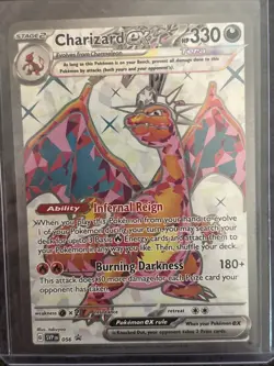 Pokemon TCG Charizard EX Black Star SVP056 Obsidian Flames Holo Promo Card - Image 3