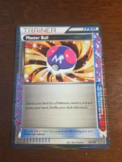 Master Ball 94/101 Plasma Blast Holo Ace Spec Pokemon TCG Card Lp - Image 1