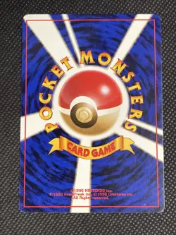 Pokemon Fossil Trainer Gambler Japanese Card NM WOTC Vintage US Seller - Image 2