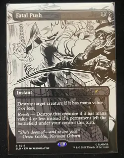 Fatal Push (7017) - Secret Lair Drop Series SLD NM English MTG - Image 1