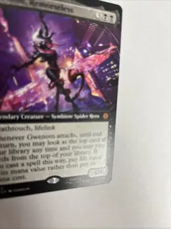 Gwenom, Remorseless Extended Art Nonfoil MTG - Image 2